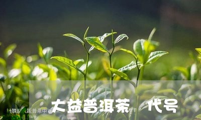 大益普洱茶 代号/2023040955957